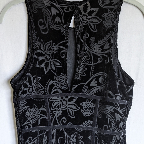 Free People Burnout Babe Velvet Bodycon Dress - Picture 7 of 9